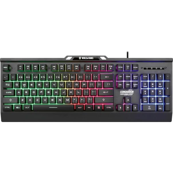 YENKEE Tastatura YKB WT200US CONQUEROR membranska, pozadinsko osvetljenje - 8590669374649