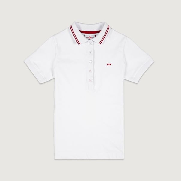 FK CRVENA ZVEZDA ženska majica polo bela - 115-25-2