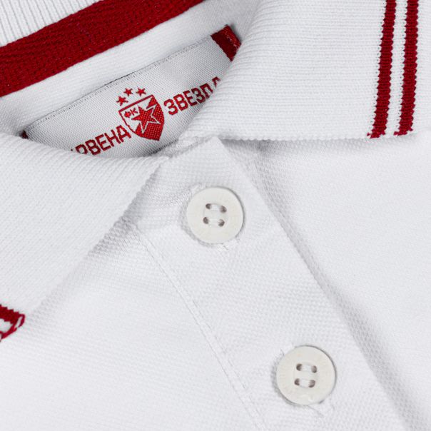 FK CRVENA ZVEZDA ženska majica polo bela - 115-25-2