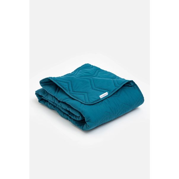 STEFAN Pokrivač od mikrofibera 140x200cm, petrolej - 115-28