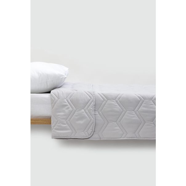 STEFAN Pokrivač od mikrofibera 140x200cm, siva - 115-29