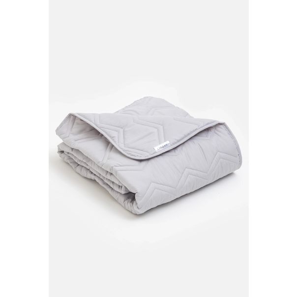 STEFAN Pokrivač od mikrofibera 140x200cm, siva - 115-29