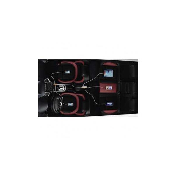 HAMA Auto punjač sa produžnim kablom i 3+2 porta, 10A - 115014