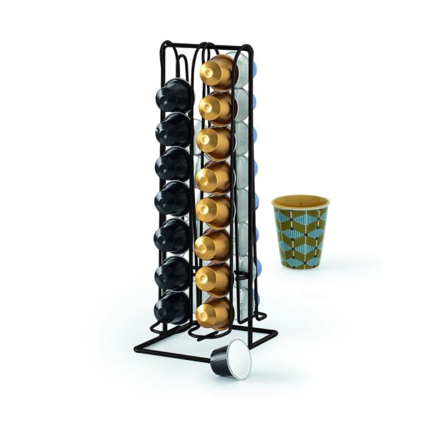 FIVE Držač espreso kapsula 32/1 12,5X10X29,5cm metal crna - 115238A