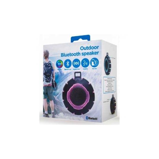 GEMBIRD Bežični bluetooth zvucnik SPK-BTOD-01 LED, crna - 115695