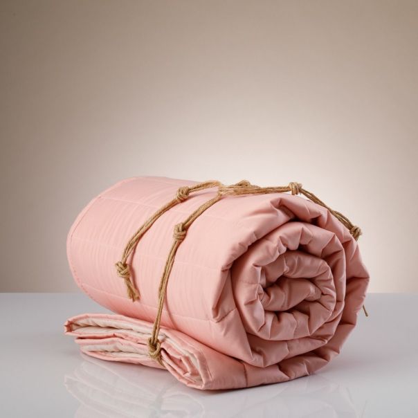 STEFAN Prekrivač mikrofiber kajsija - bež 200 x 200 cm - 117-21