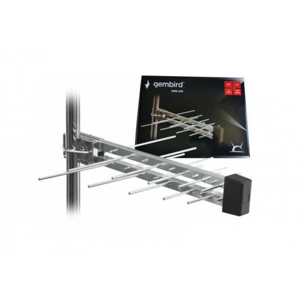 GEMBIRD Aluminiumska spoljna antena sa kutijom loga UHF sa RF-Konektorom GMB-20E - 116054