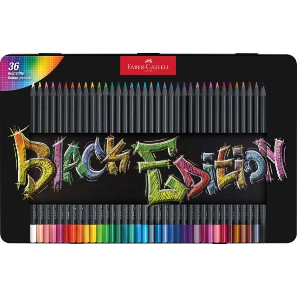 FABER CASTELL Drvene bojice1/36 black edition 116437 M.K. - 116437
