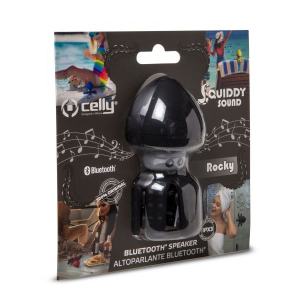 CELLY Bežični Bluetooth zvučnik vodootporni, crna - SQUIDDYSOUNDBK