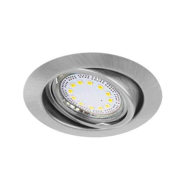 Rabalux Ugradna i nadgradna rasveta Lite GU10 1x MAX 50W brušeni hrom (1166) - 1166