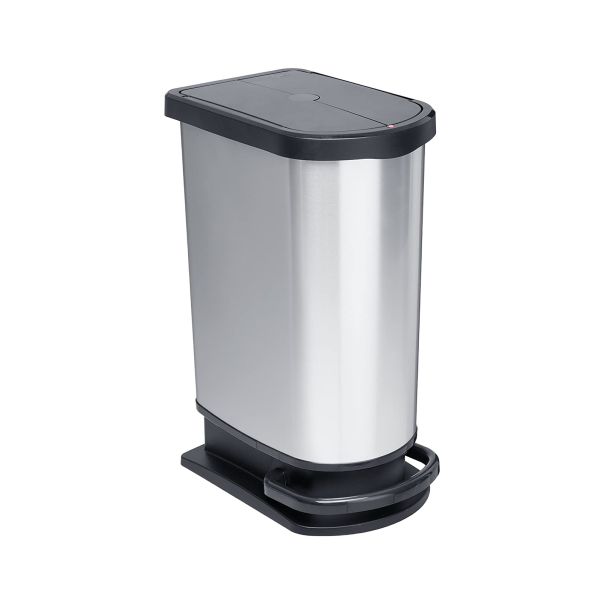 ROTHO Kanta za otpatke 50L Paso duo, siva/crna - RPBD50S