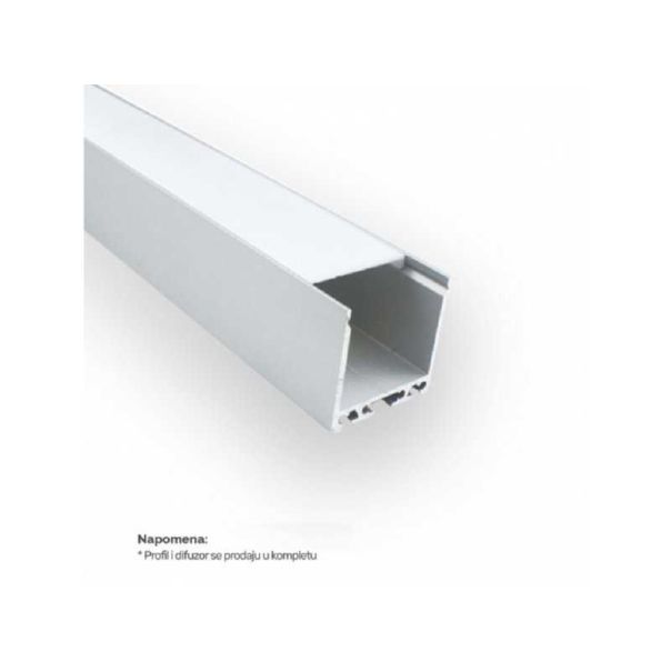 BBLINK LED Profil ll-alp018-r komplet - 116913