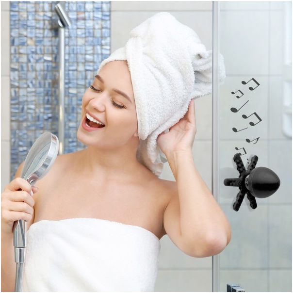 CELLY Bežični Bluetooth zvučnik vodootporni, crna - SQUIDDYSOUNDBK