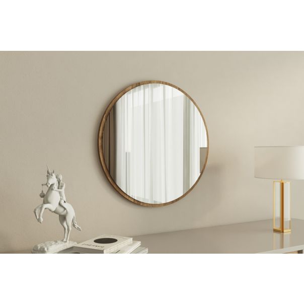 HANAH HOME Dekorativno ogledalo Ozze, braon - EP3132562