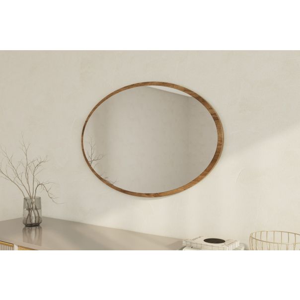 HANAH HOME Dekorativno ogledalo Beyo, braon - EP3132631