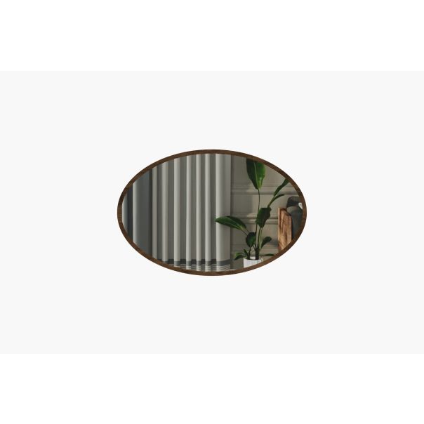 HANAH HOME Dekorativno ogledalo Beyo, braon - EP3132631