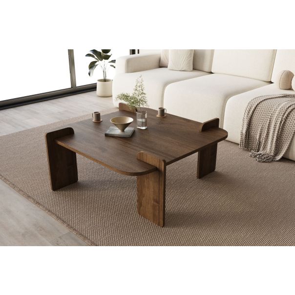 HANAH HOME Klub sto Wood, braon - EP3056496
