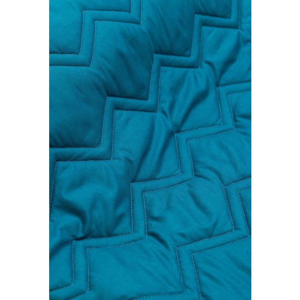 STEFAN Pokrivač od mikrofibera 200x200cm, petrolej - 117-28