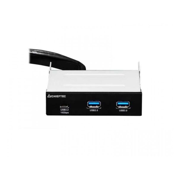 CHIEFTEC MUB-3003C 3.5'' 2xUSB 3.0 + 1xUSB Type-C Front Panel - 117043