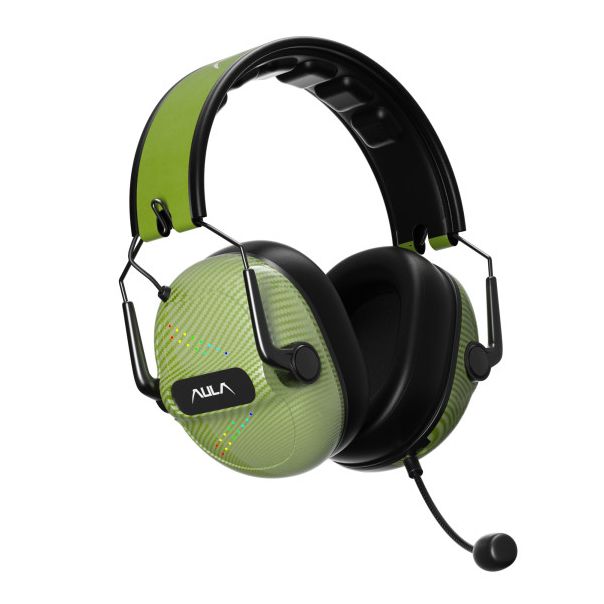 AULA Slušalice S609 Green, 2.4G + BT 5.0 - IG56334