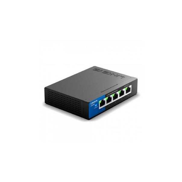 LINKSYS Unmanaged Gigabit Switch 5x10/100/1000, retail pak. LGS105-EU-RTL - 117584