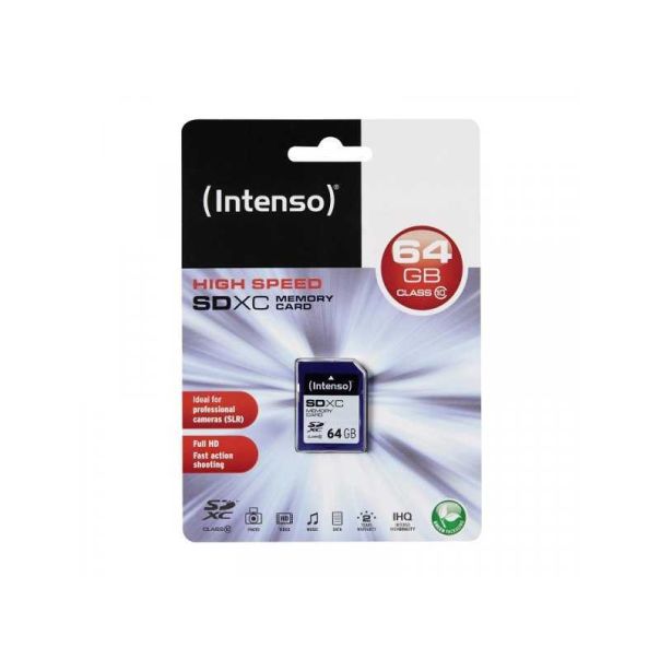 INTENSO 64GB SDHC Class 10 brzina čitanja 20MB/s 3411490 - 117597