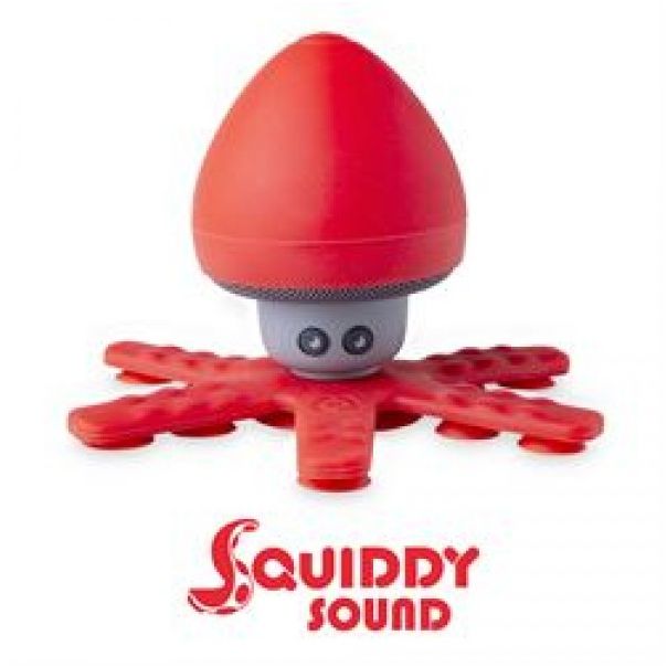 CELLY Bežični vodootporni Bluetooth zvučnik SQUIDDYSOUND, crvena - SQUIDDYSOUNDRD
