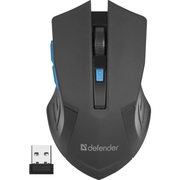 Bežični Gaming Miš Defender Accura MM-275 plavo crni - 52275