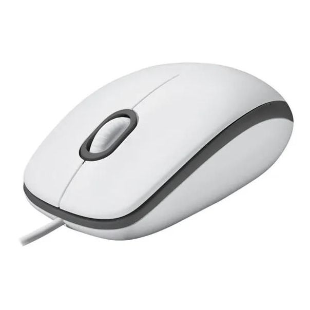 Miš Logitech M100 beli - 5099206106062