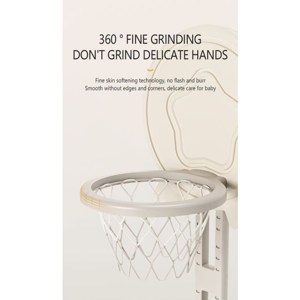 PREMIUM STIL Dečiji multifunkcionalni koš Bela Zvezda - 11803