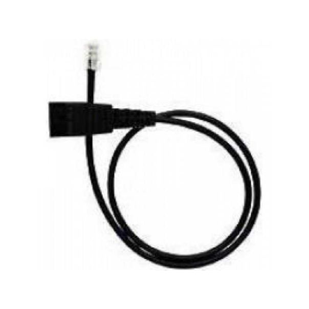 JABRA QD Cord to RJ10,colied,0,5-2m, Siemenas compability 8800-01-06 - 118040