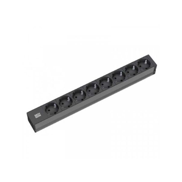 BACHMANN PDU Basic PVC 19''1U, 8xšuko,16A, kabl 2m,crna - 118055