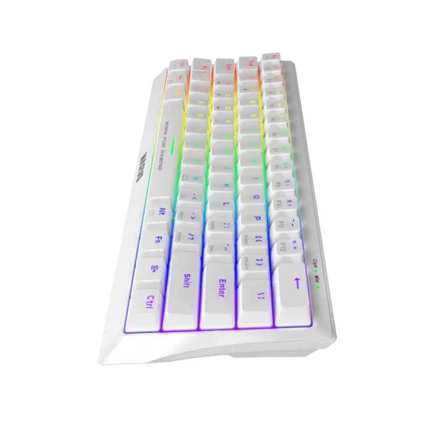 Tastatura Marvo Hecate 61R KG962 mehanička, crveni svičevi, pozadinsko osvetljenje bela - EP2326913