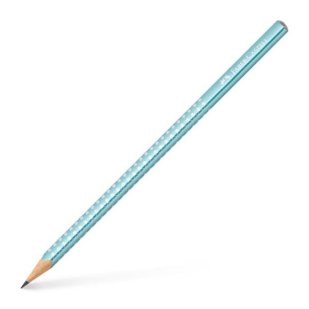 FABER CASTELL Grafitna olovka Grip HB sparkle ocean metallic - 118262