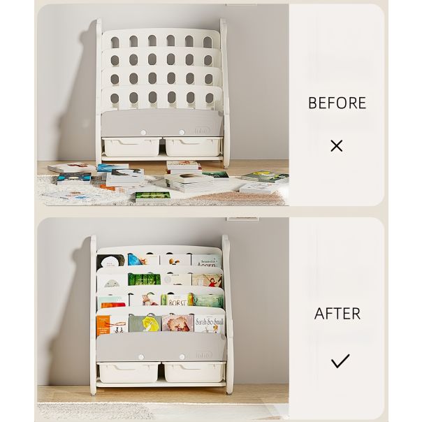 PREMIUM STIL Dečija polica za knjige i igračke - 11836