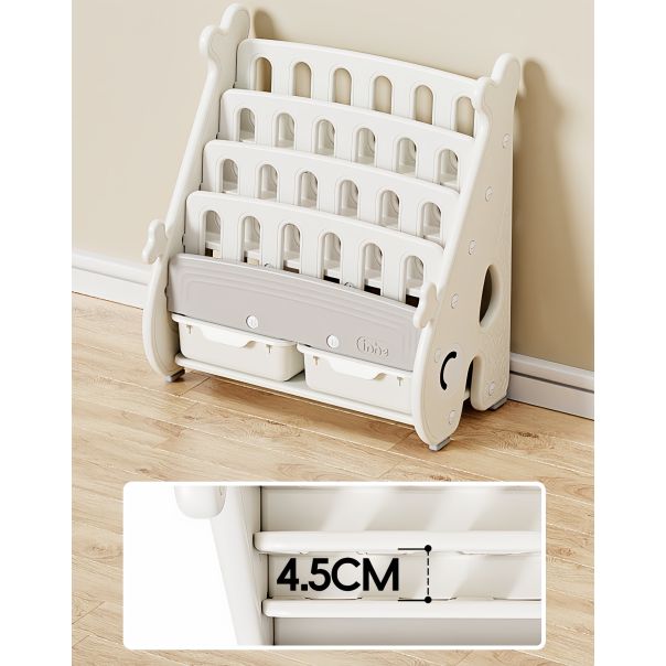 PREMIUM STIL Dečija polica za knjige i igračke - 11836