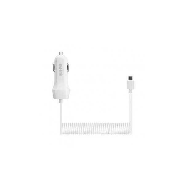 S-LINK Auto punjač Swapp SW-C735 za telefon+kabl USB C, 17655 - 118771