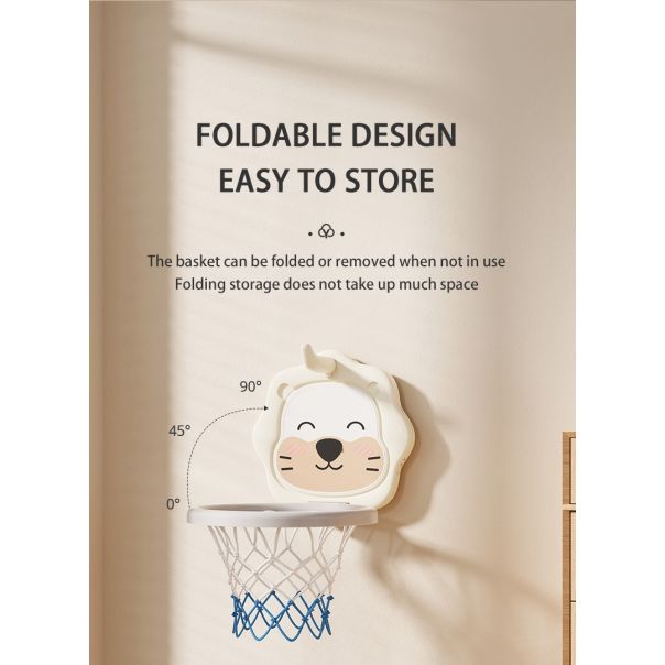 PREMIUM STIL Dečiji Koš Meda Beli - 11931