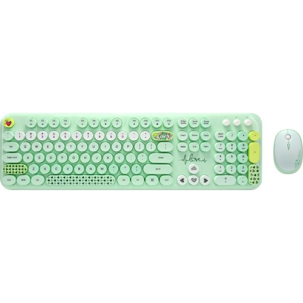 TASTATURA I MIŠ BEŽIČNI SET LOVELY MIX 2 BOJE OP25157 - EP3024508