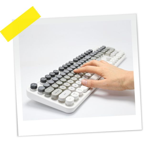 TASTATURA I MIŠ BEŽIČNI SET MIX 2 BOJE OP25158 - EP3024538