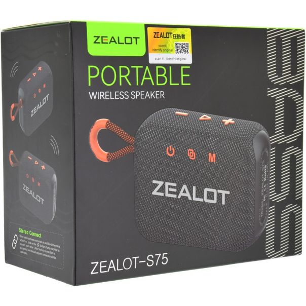ZVUČNIK BLUETOOTH ZEALOT MIX 5 BOJA OP25219 WY - EP3022862