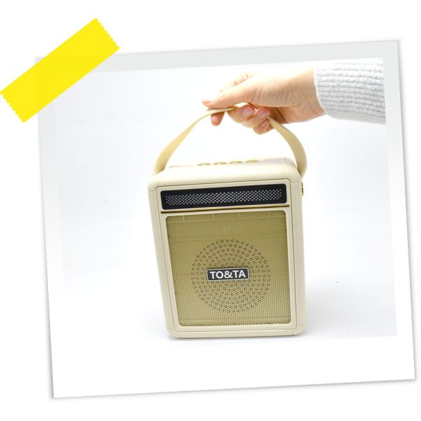 ZVUČNIK BLUETOOTH 20W RETRO BEŽ CRNI OP25224 WY - EP3022944