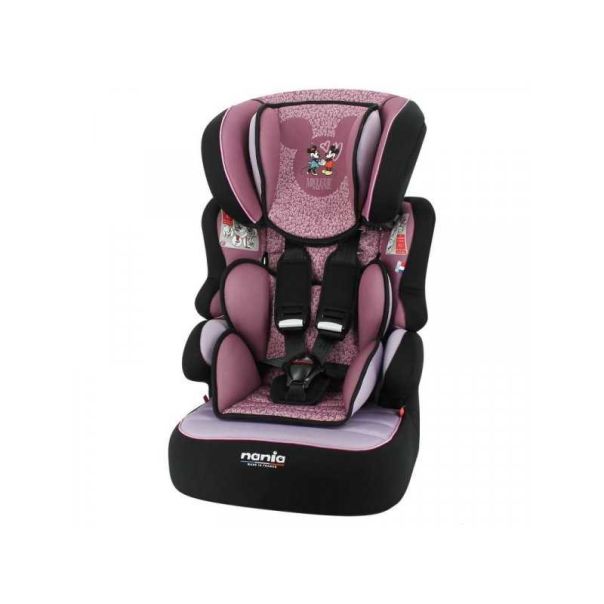 NANIA Auto sedište A-s Beline 1/2/3 (9-36kg) Minnie love - 119796