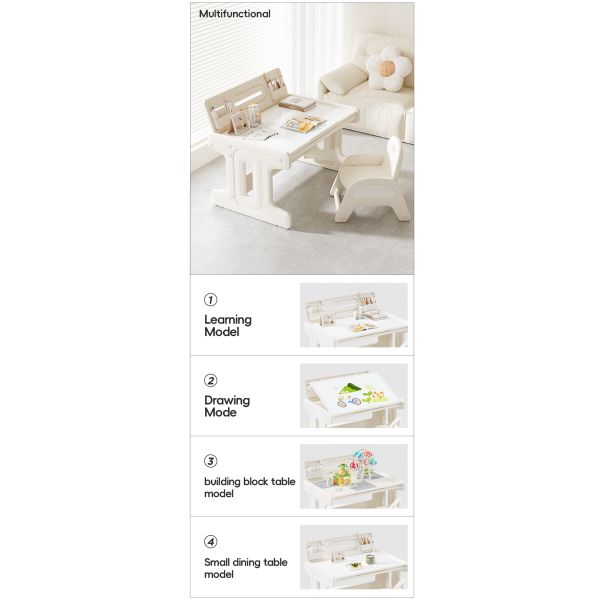 PREMIUM STIL Dečiji kreativni multifunkcionalni sto i stolica - 11994