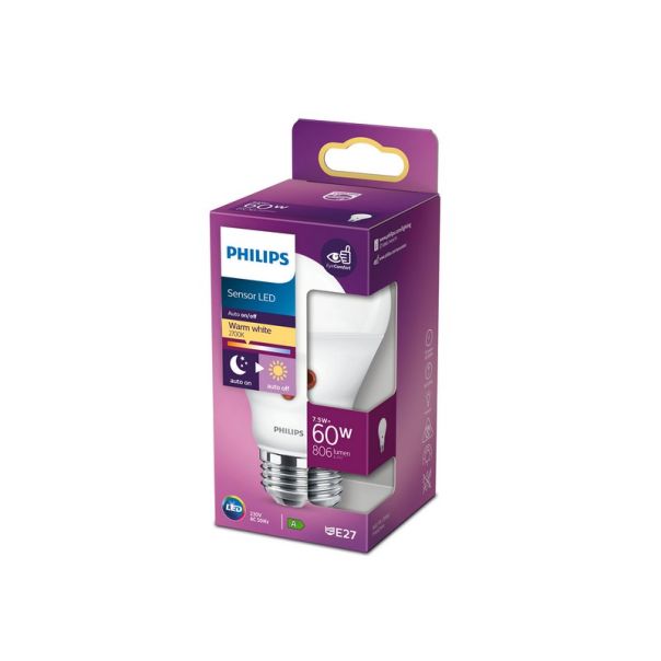 PHILIPS LED sijalica D2D 7,5W (60W) A60 E27 SENZOR WW 2700K FR ND SRT4 - PS740