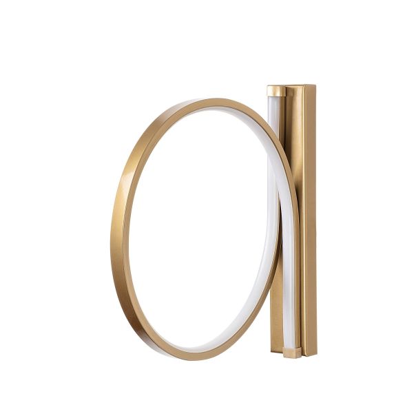 OPVIQ LED zidna lampa Halka 13305, zlatna - EP3007638