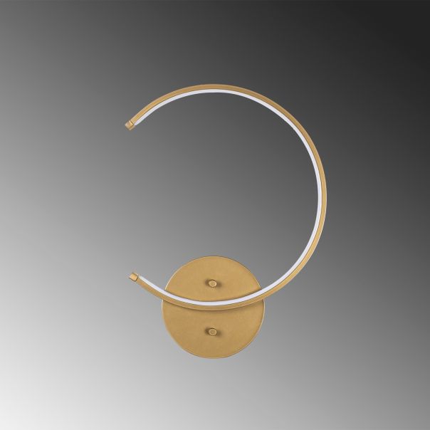 OPVIQ LED zidna lampa Moon 13329, zlatna - EP3007653