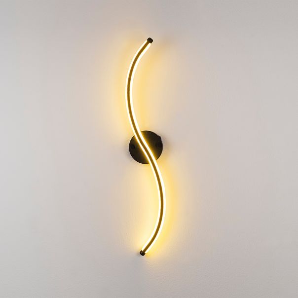 OPVIQ LED zidna lampa Yılan 13281, crna - EP3007662