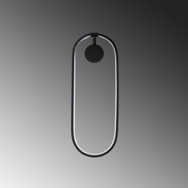 OPVIQ LED zidna lampa Can 13556, crna - EP3007680