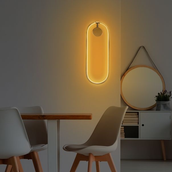 OPVIQ LED zidna lampa Can 13557, zlatna - EP3007683